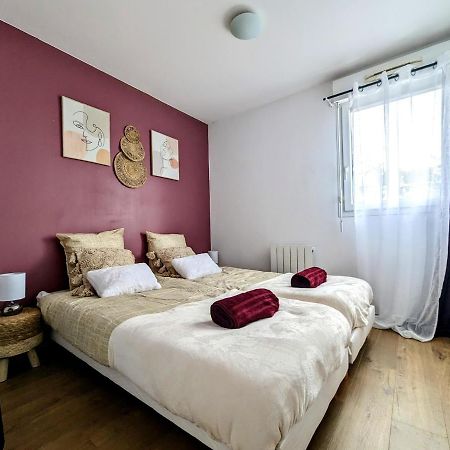 L'Evasion, Cergy, Downtown, 6 Pers, 2 Min Rer A, 2 Places De Parking Privatives, Netflix Et Beinsports Appartement Buitenkant foto